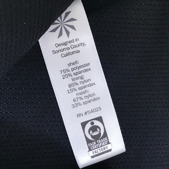 Athleta Black Stealth Tank Top Mesh Workout XS - Picture 7 of 8